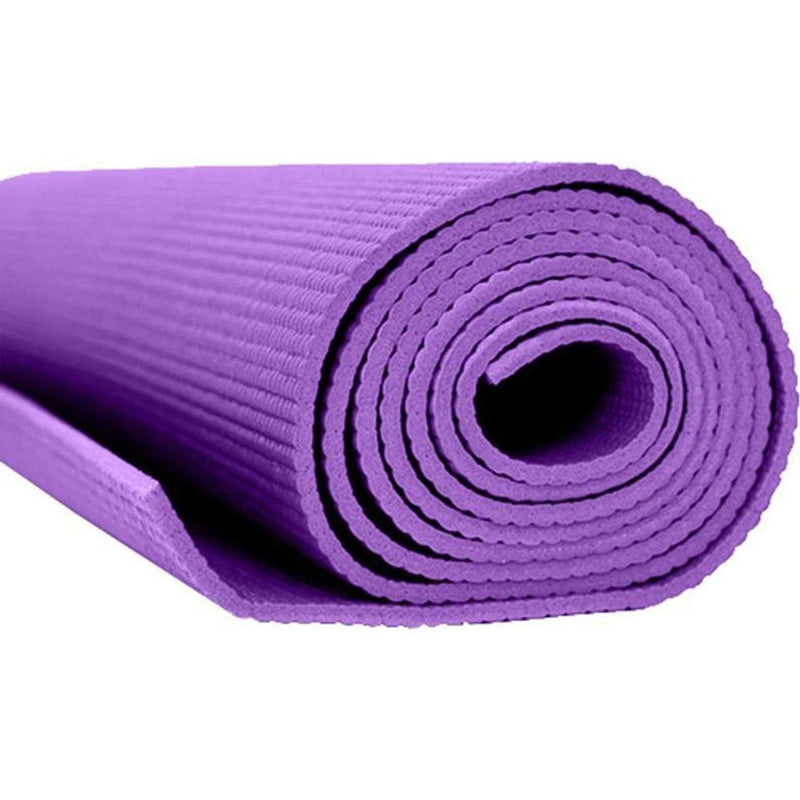 Tapete Texturizado para Pilates e Yoga - 4mm de Conforto para Alongamento e Exercícios